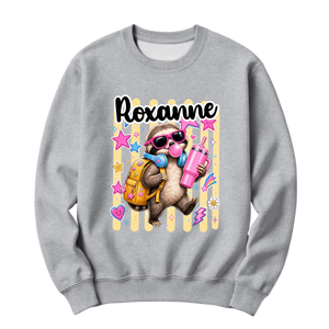 crewneck blanc