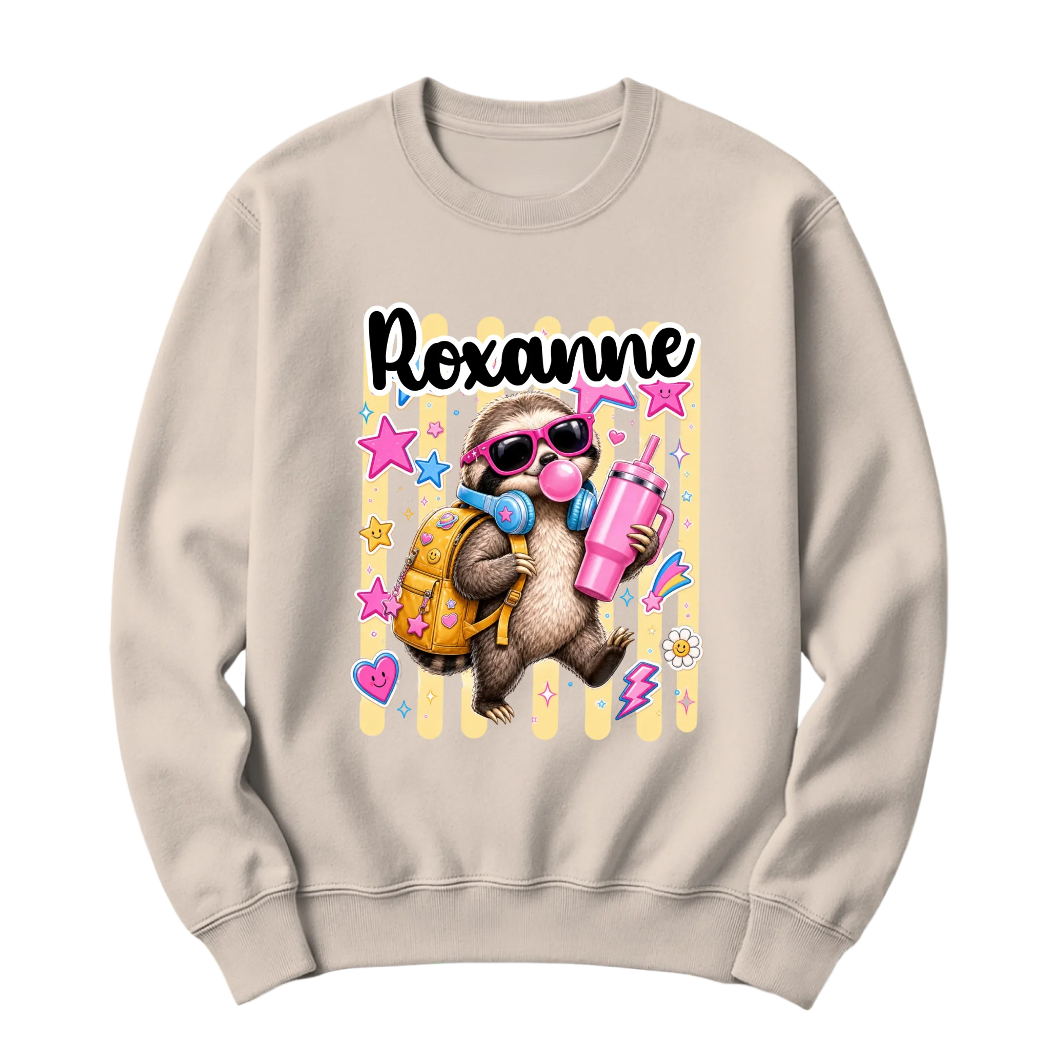 crewneck blanc
