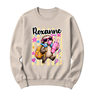 crewneck blanc