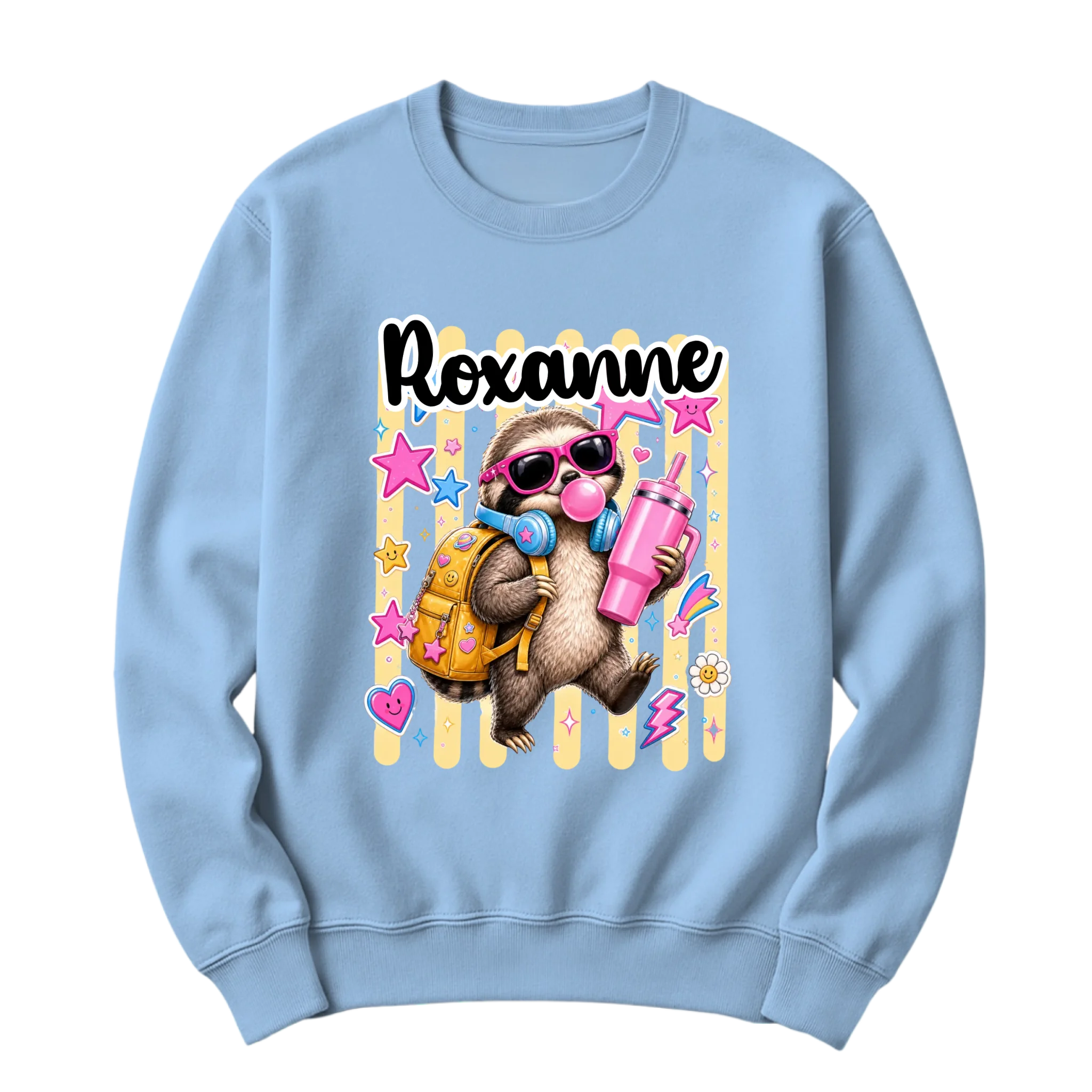 crewneck blanc