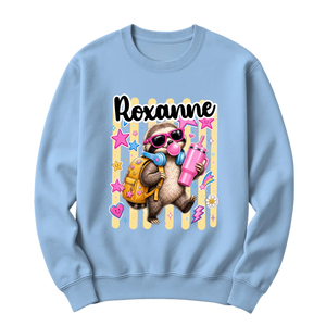 crewneck blanc