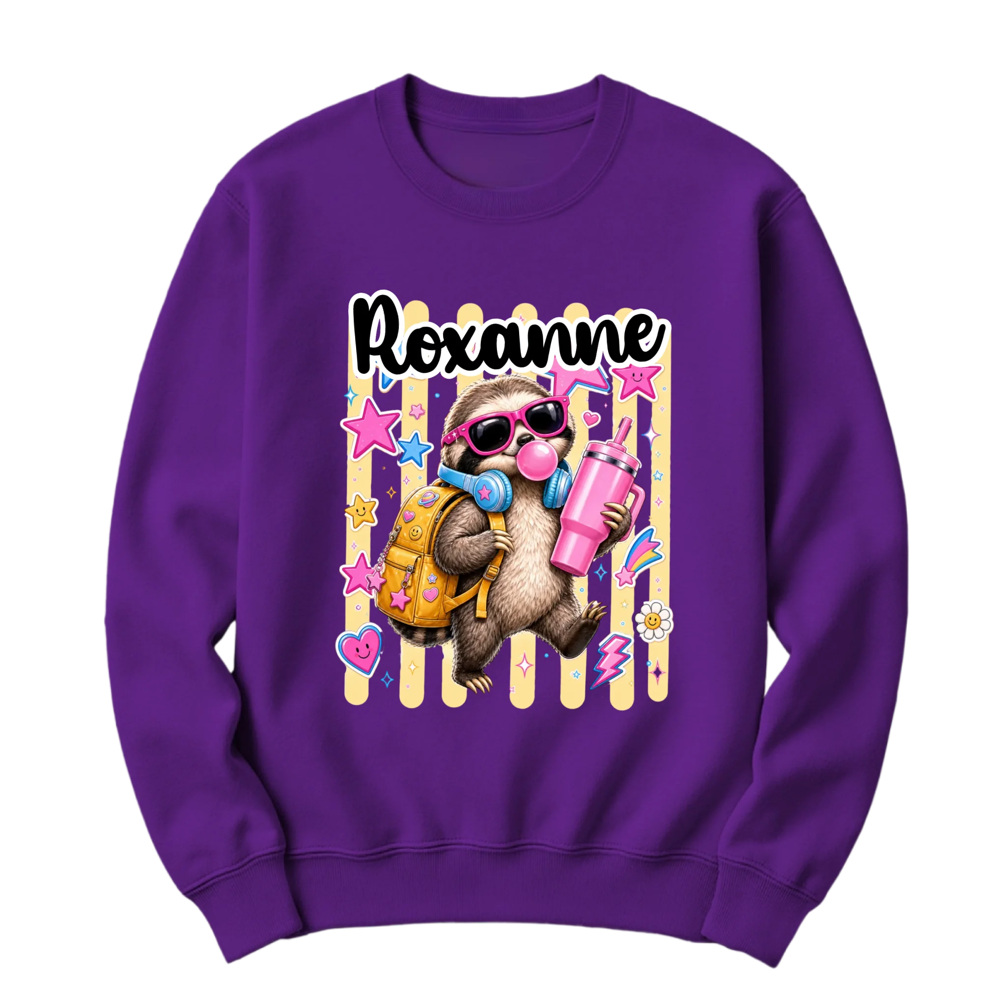 crewneck blanc