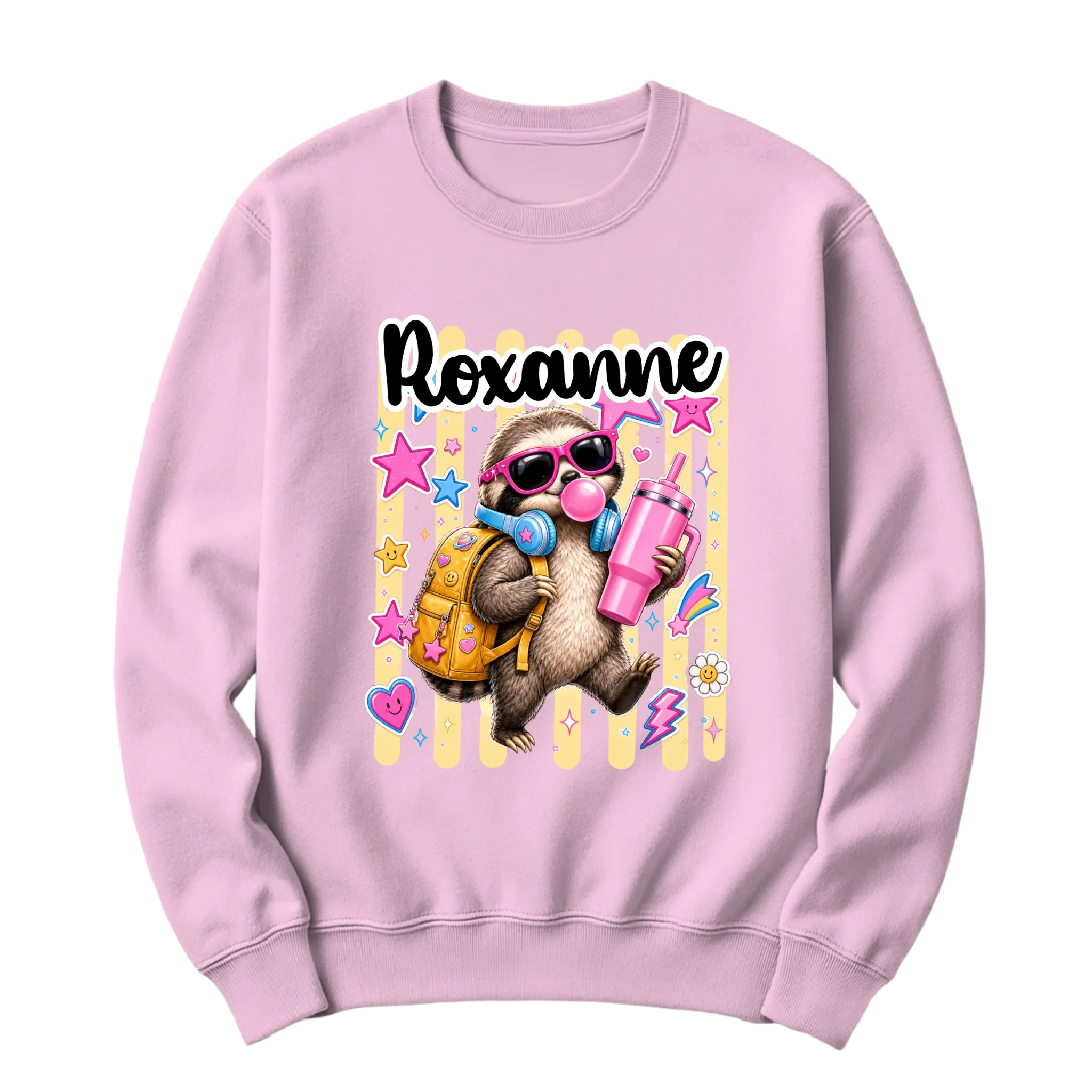 crewneck blanc