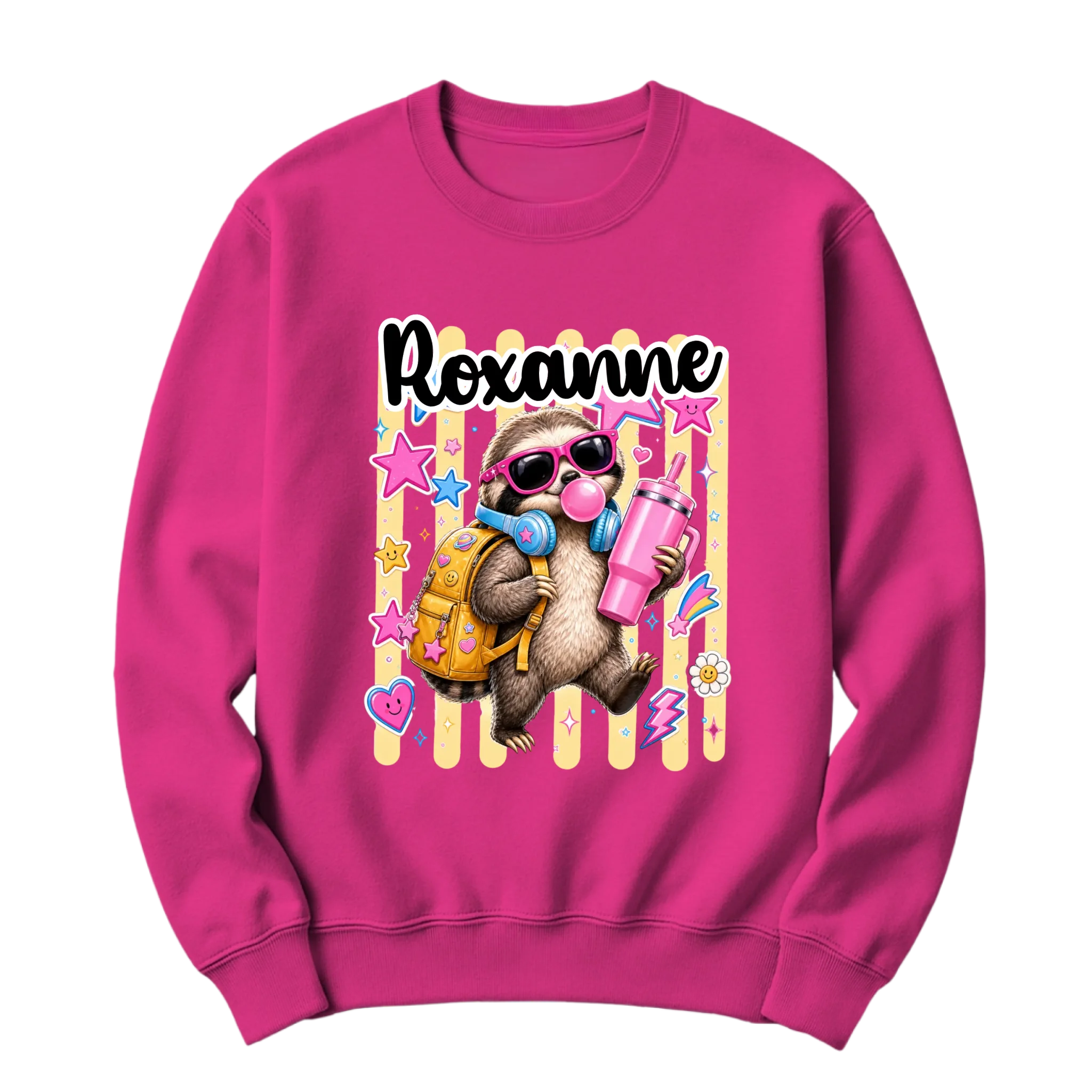 crewneck blanc