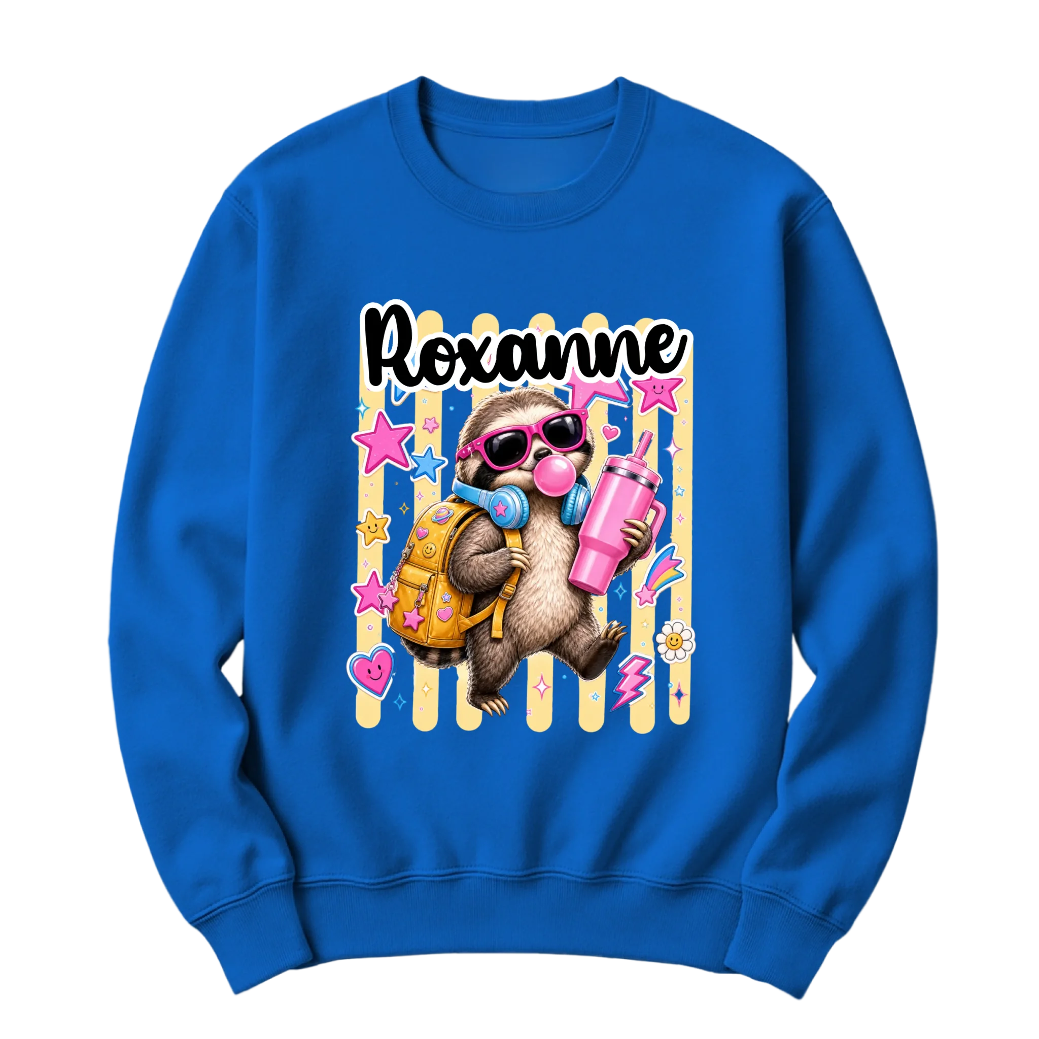 crewneck blanc
