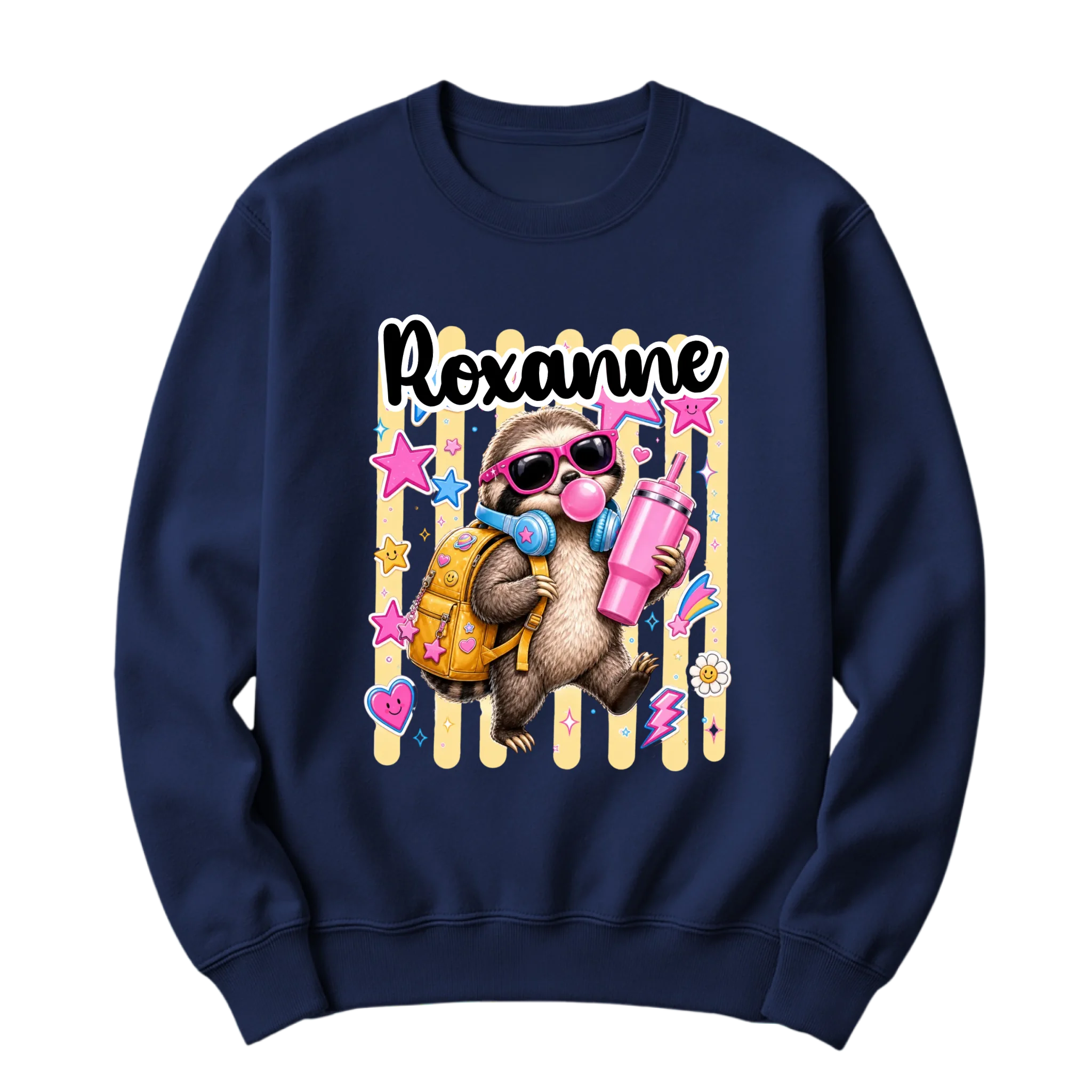 crewneck blanc