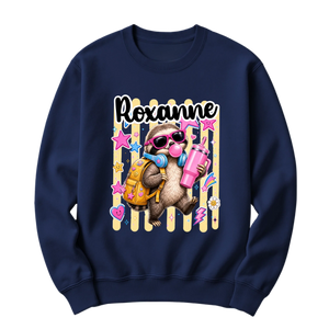 crewneck blanc