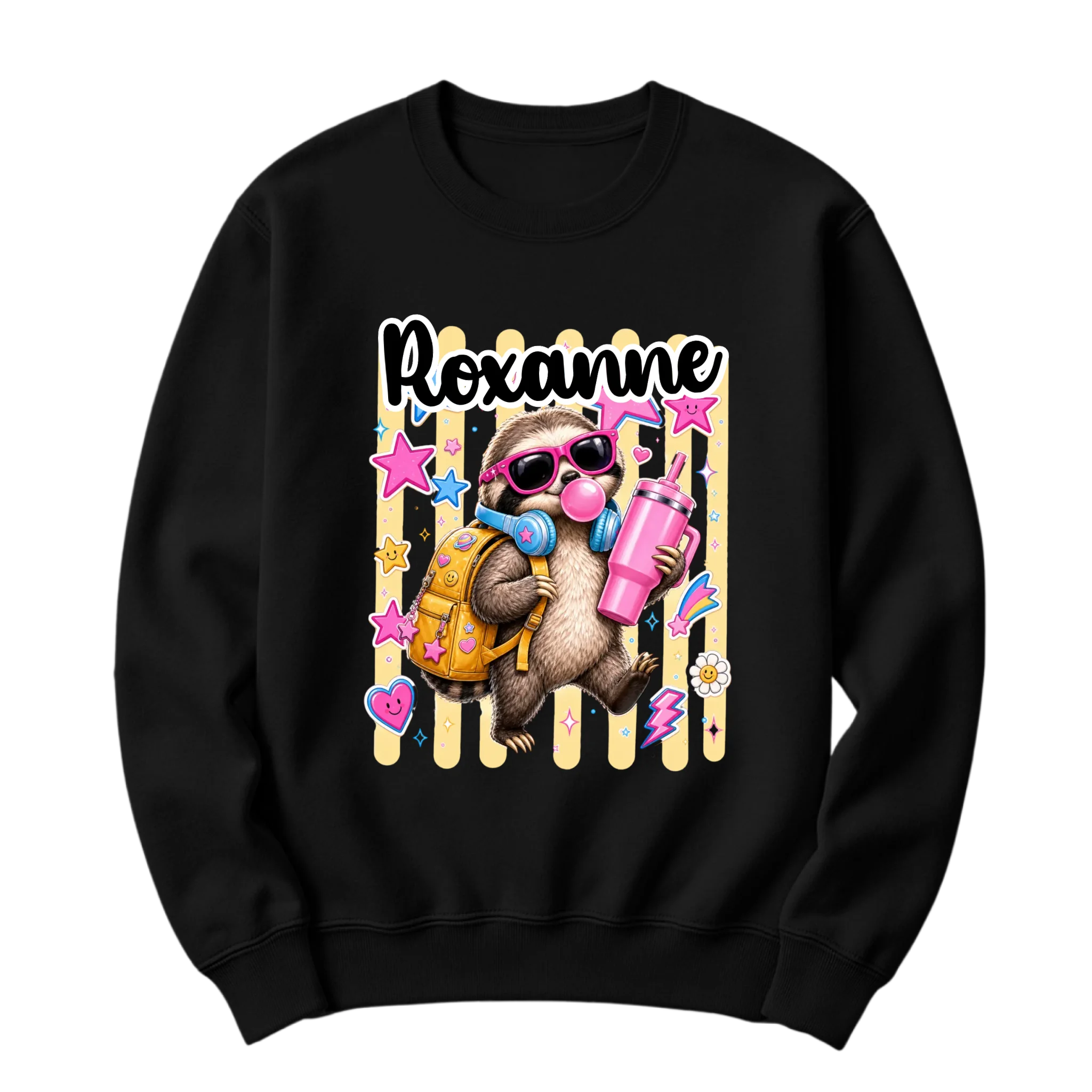 crewneck blanc