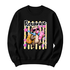crewneck blanc
