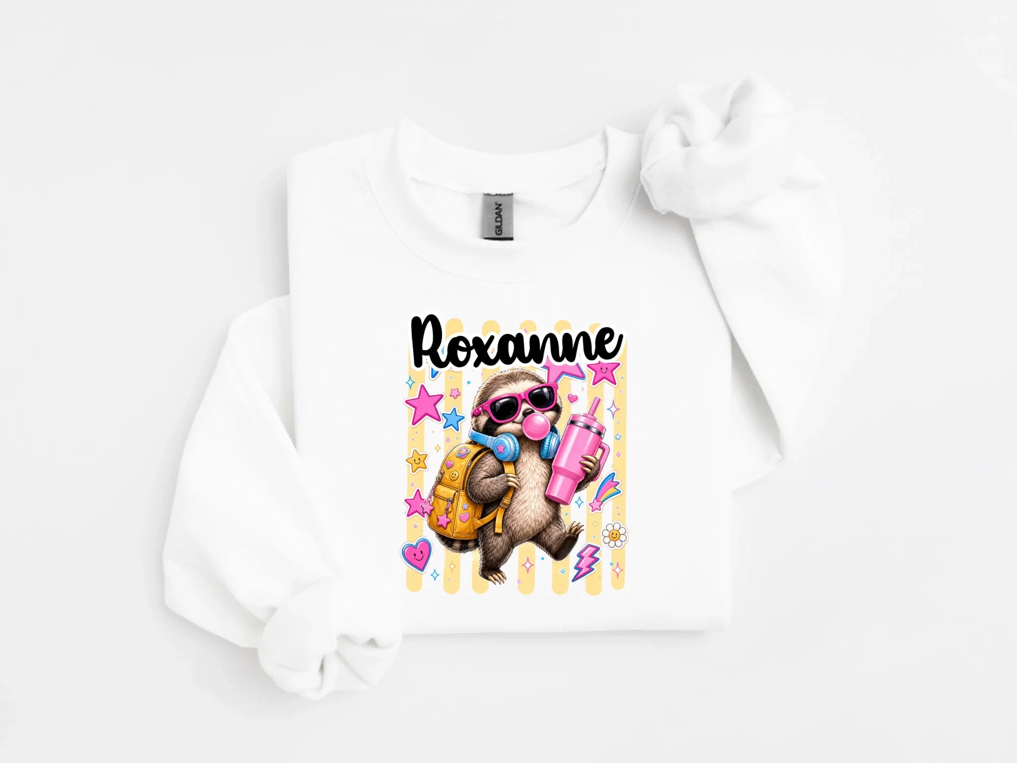 ParadiseMockups_Gildan_18000_FlatLay_Black_WhiteBG_1