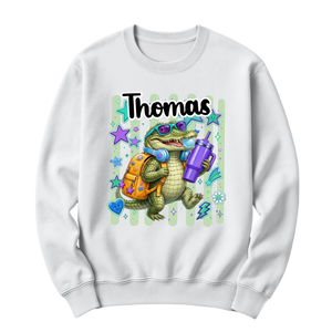 crewneck blanc