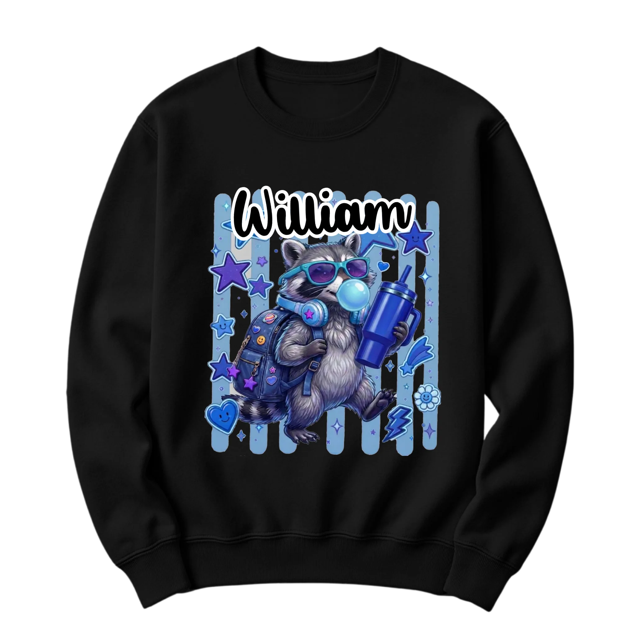 crewneck blanc