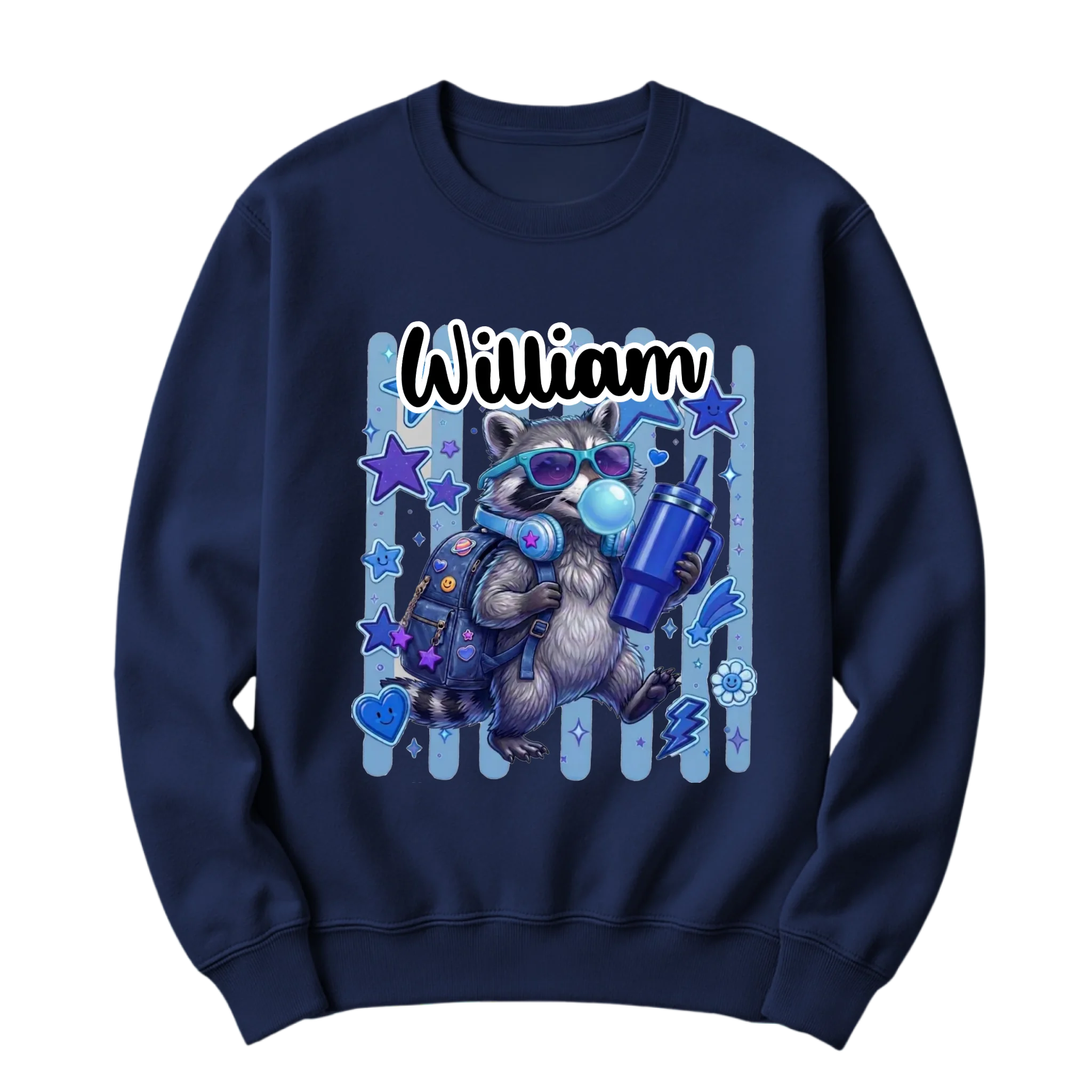 crewneck blanc