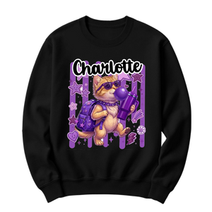 crewneck blanc