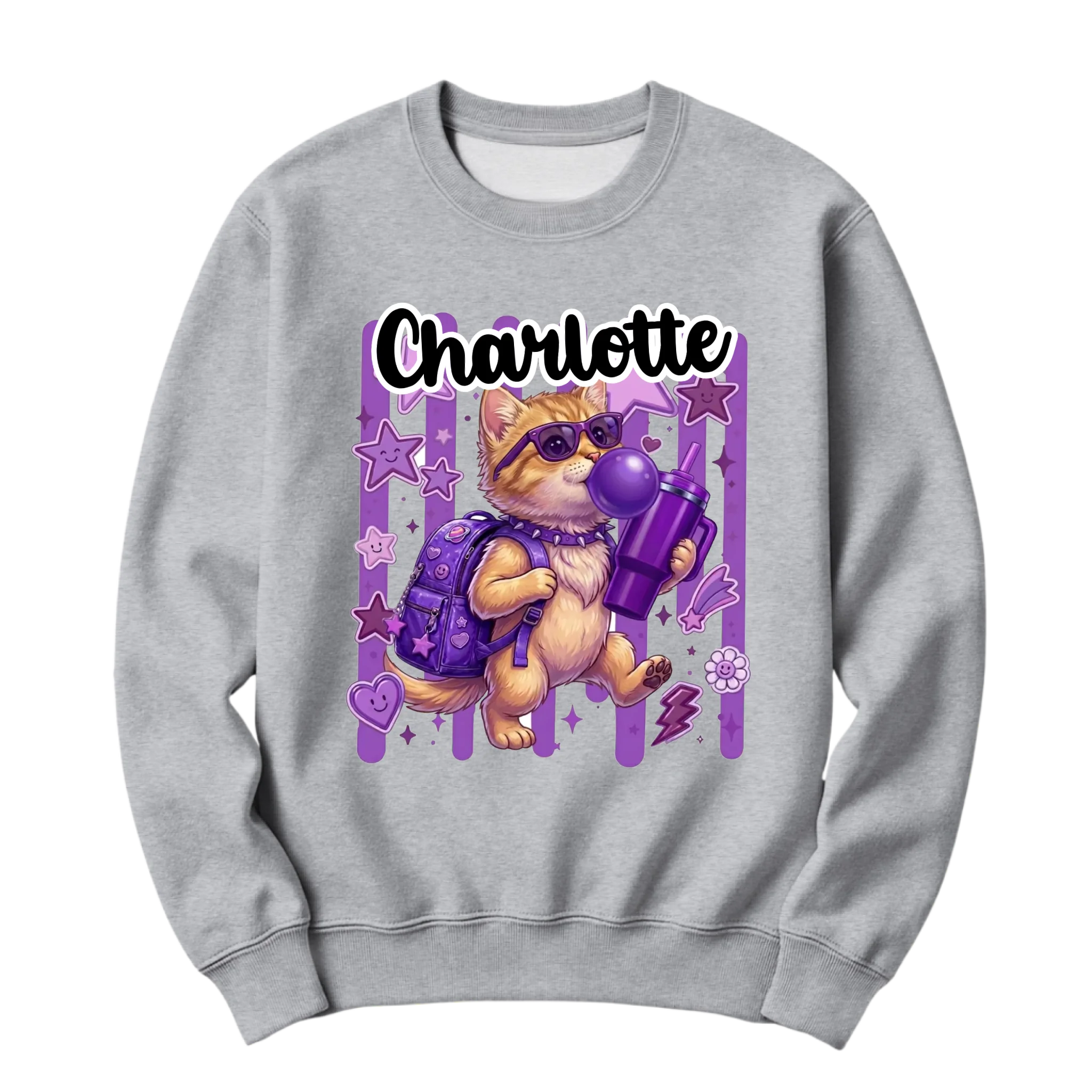 crewneck blanc