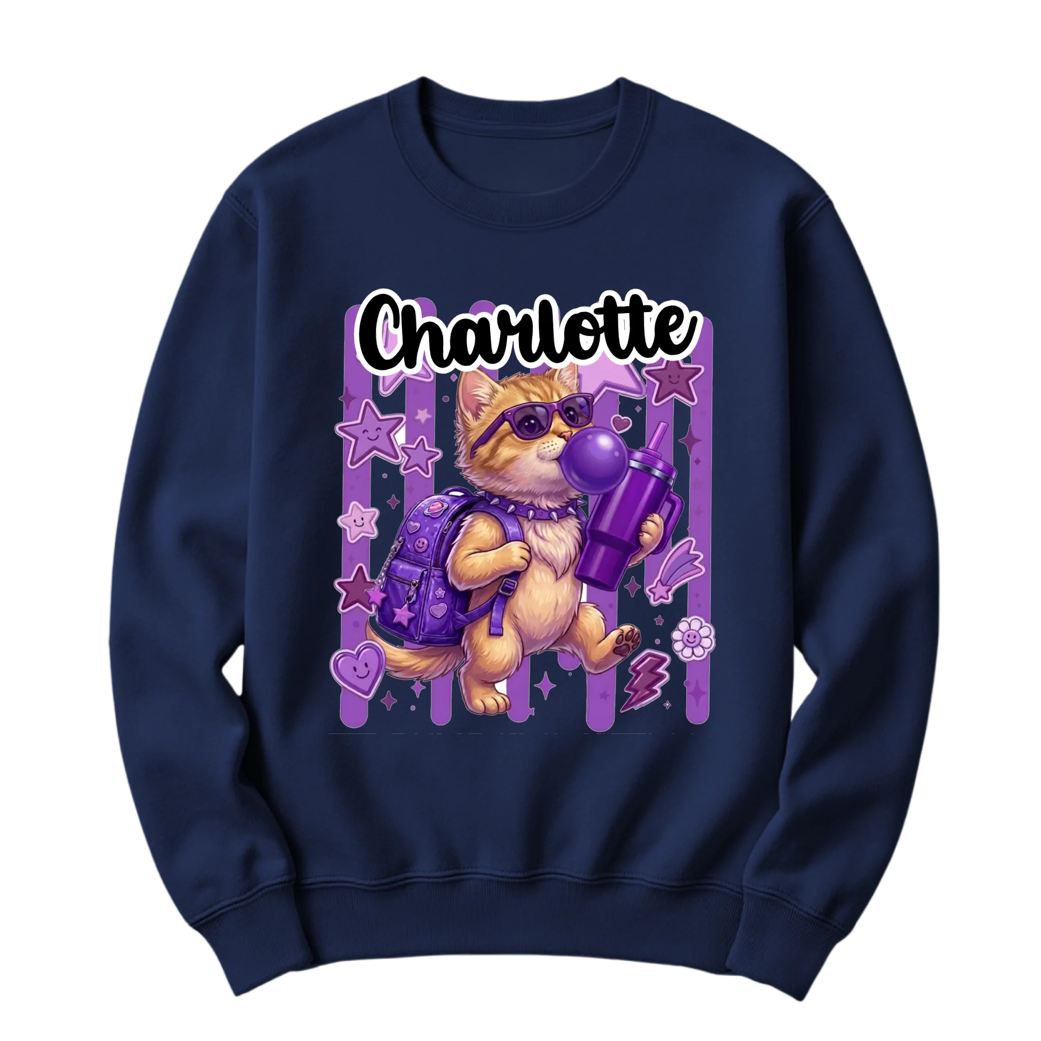 crewneck blanc