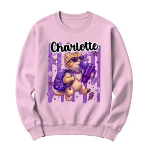 crewneck blanc