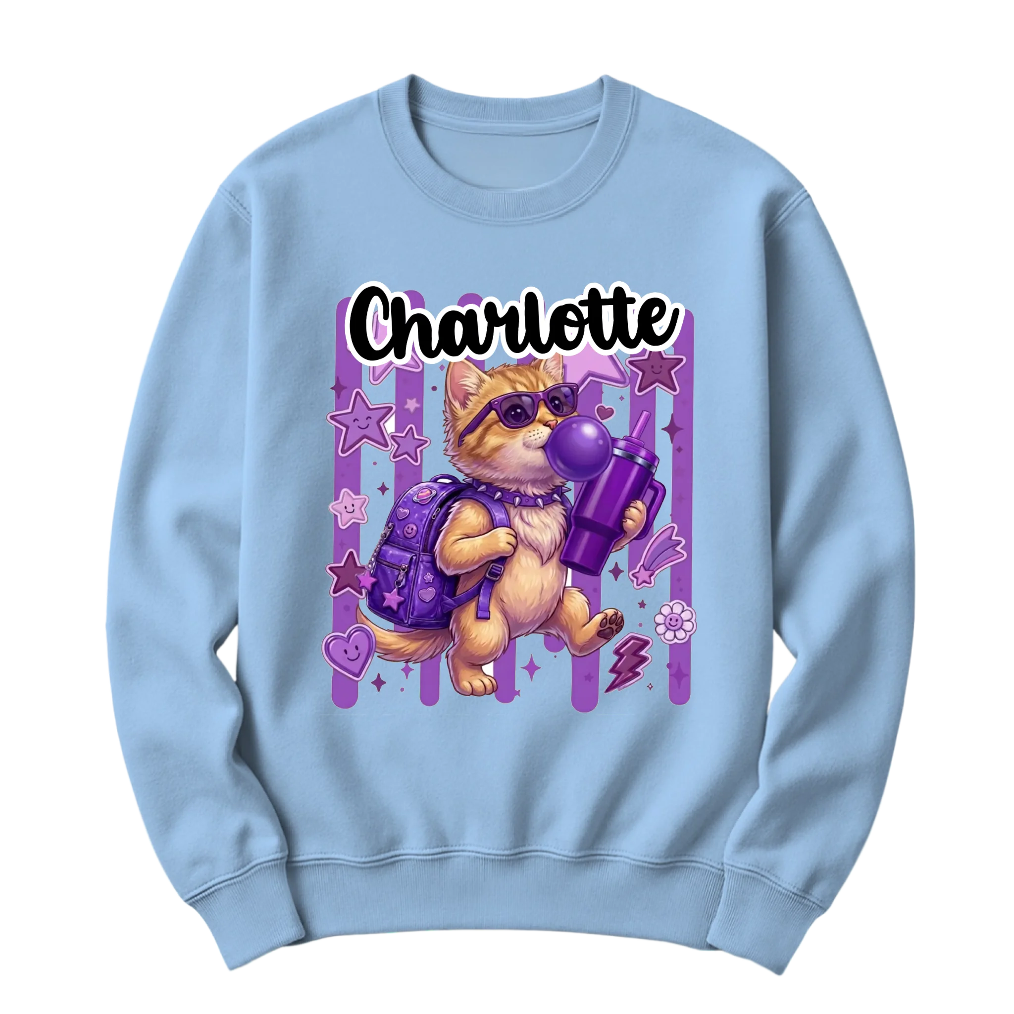 crewneck blanc