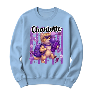 crewneck blanc