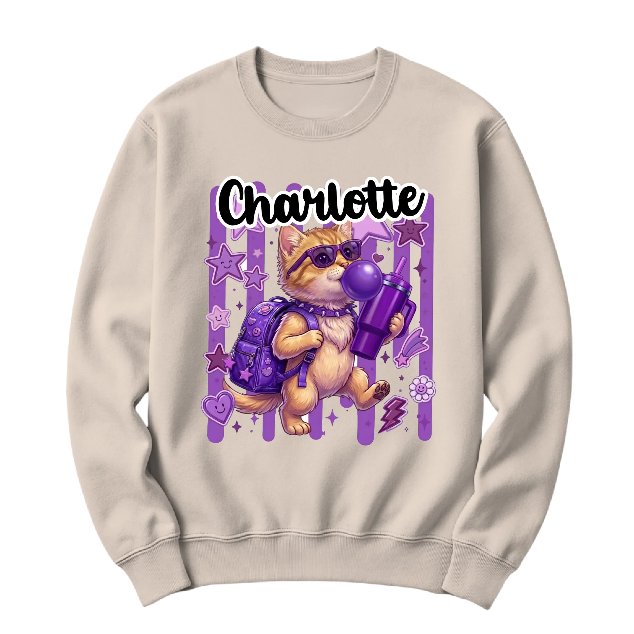 crewneck blanc