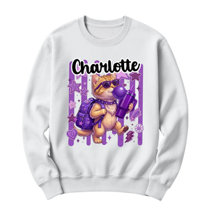 crewneck blanc
