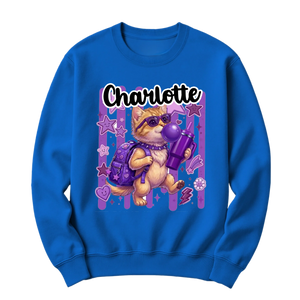 crewneck blanc