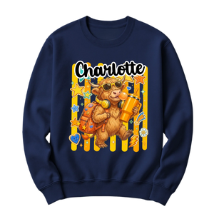 crewneck blanc
