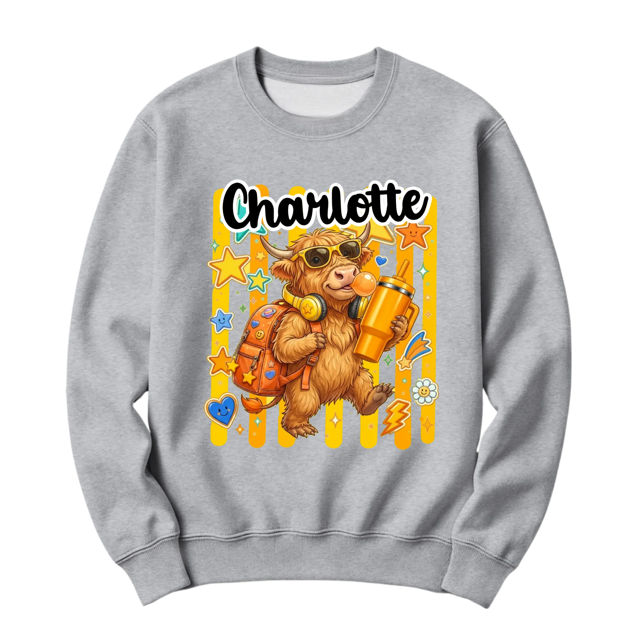 crewneck blanc