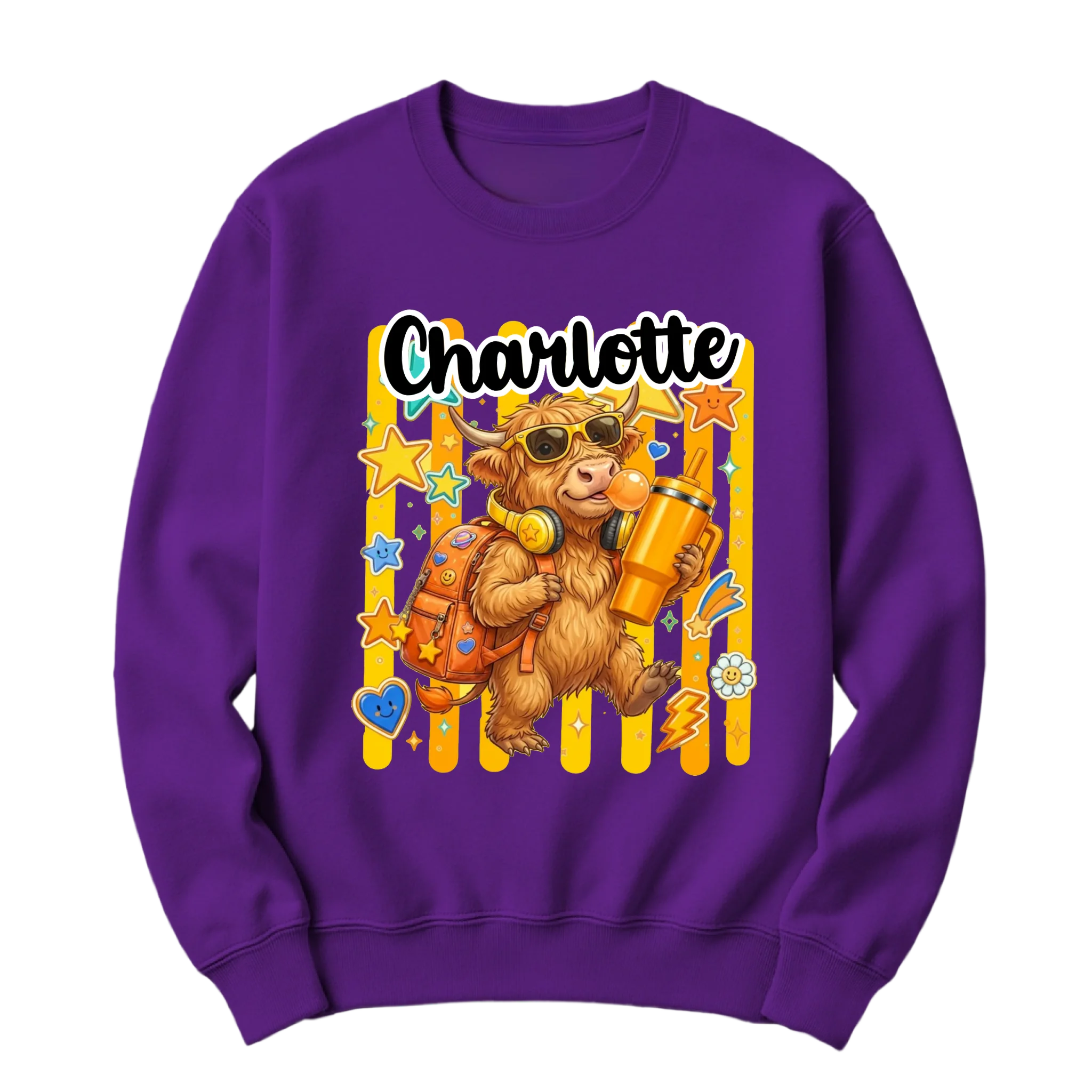 crewneck blanc