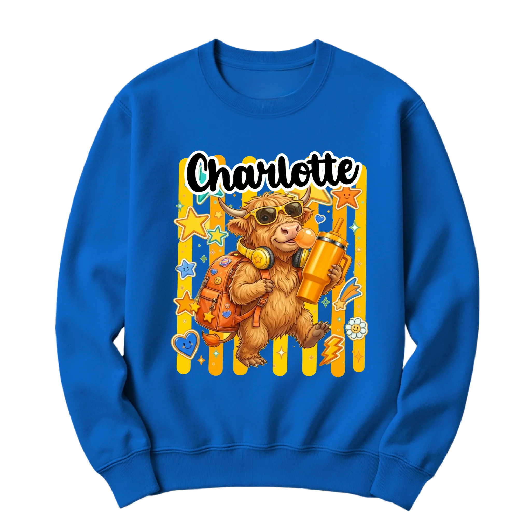 crewneck blanc