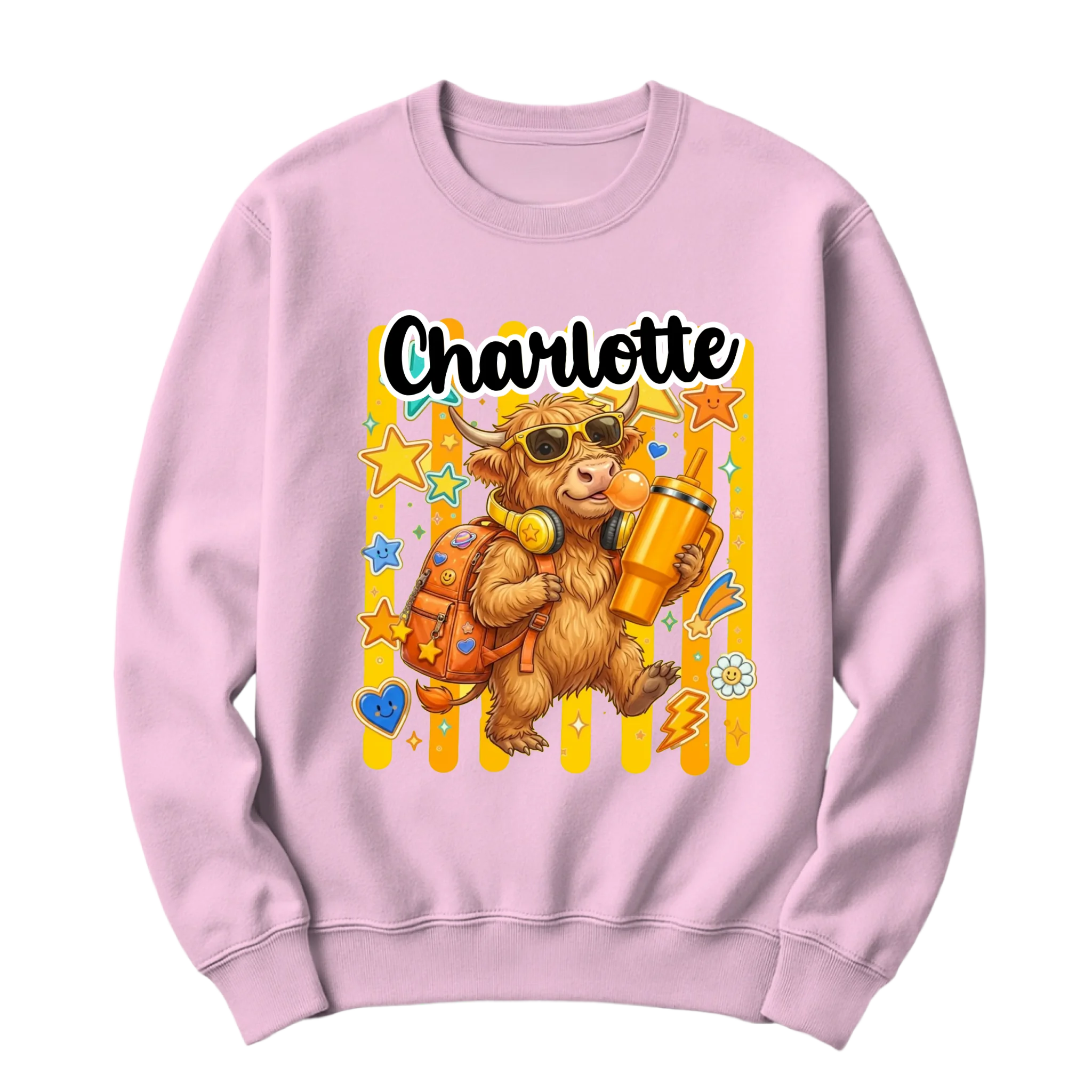 crewneck blanc