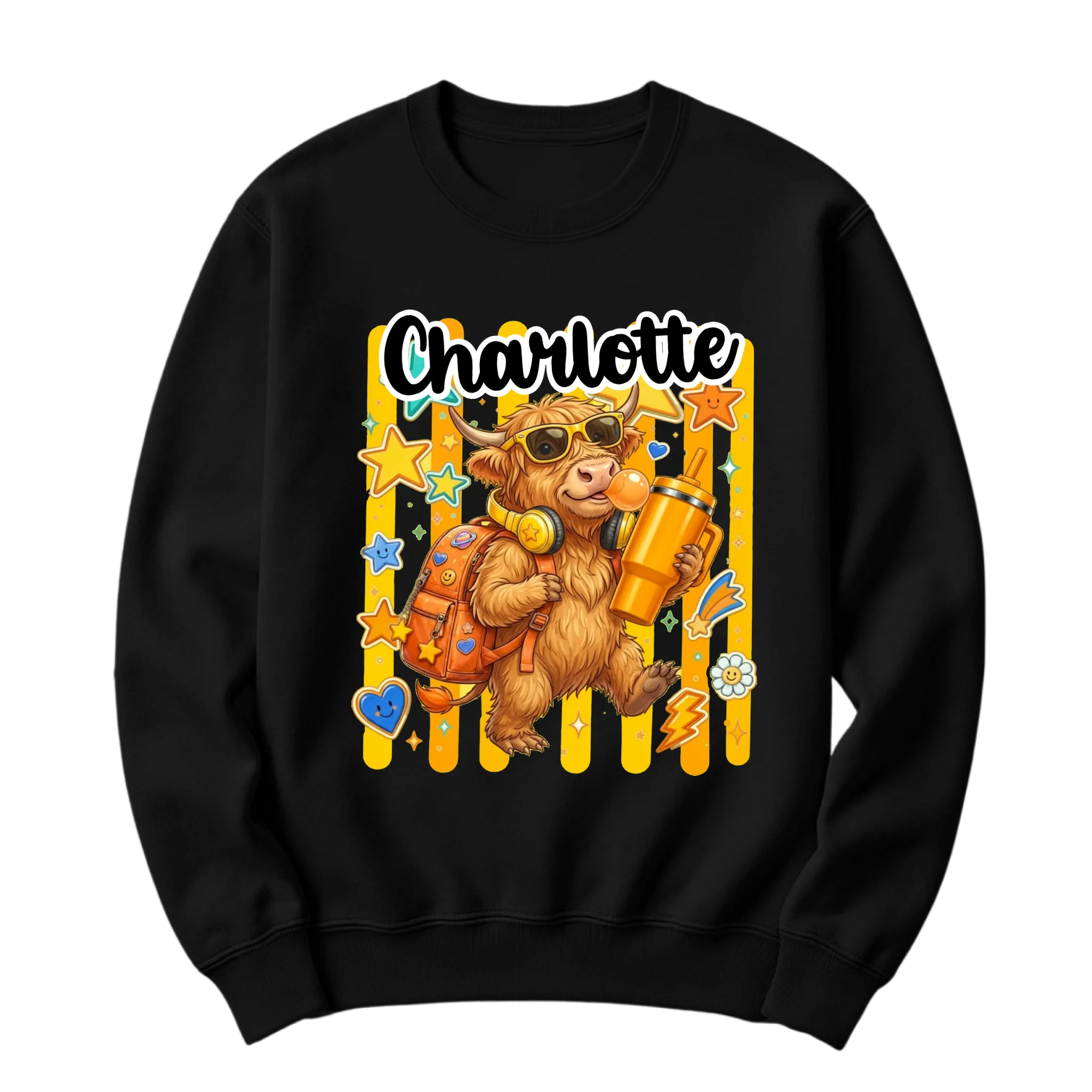 crewneck blanc