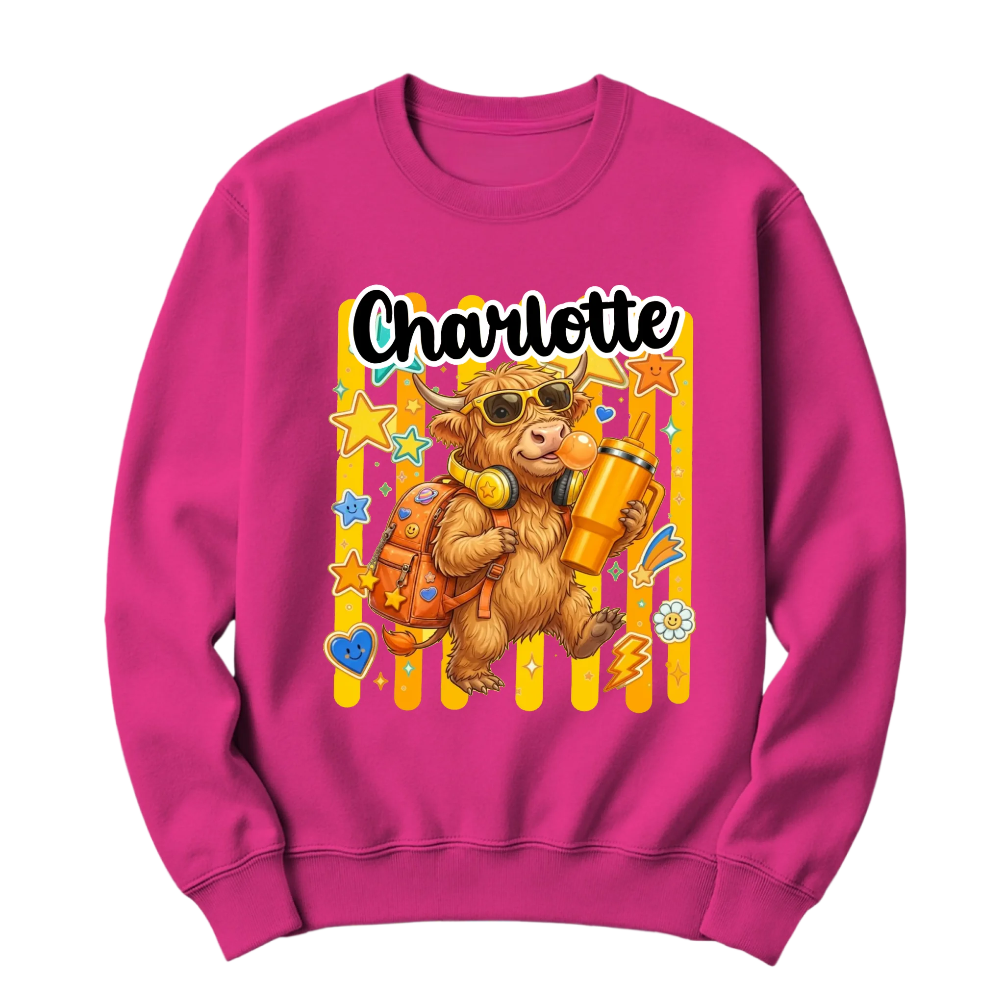 crewneck blanc