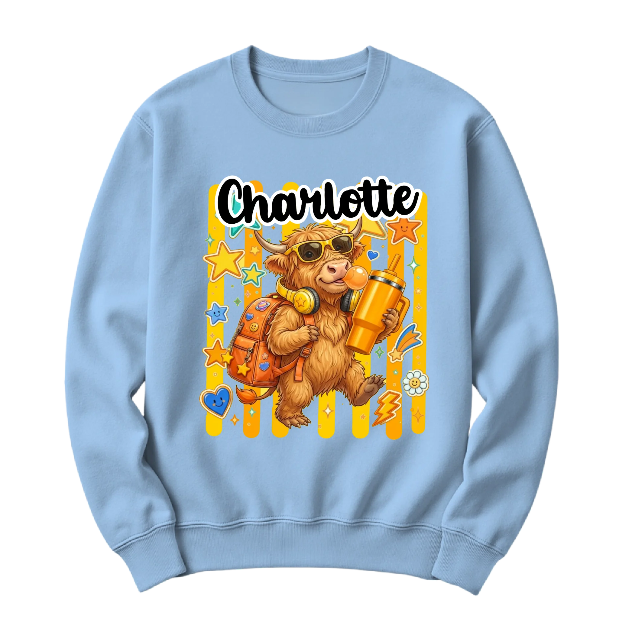 crewneck blanc