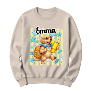 crewneck blanc