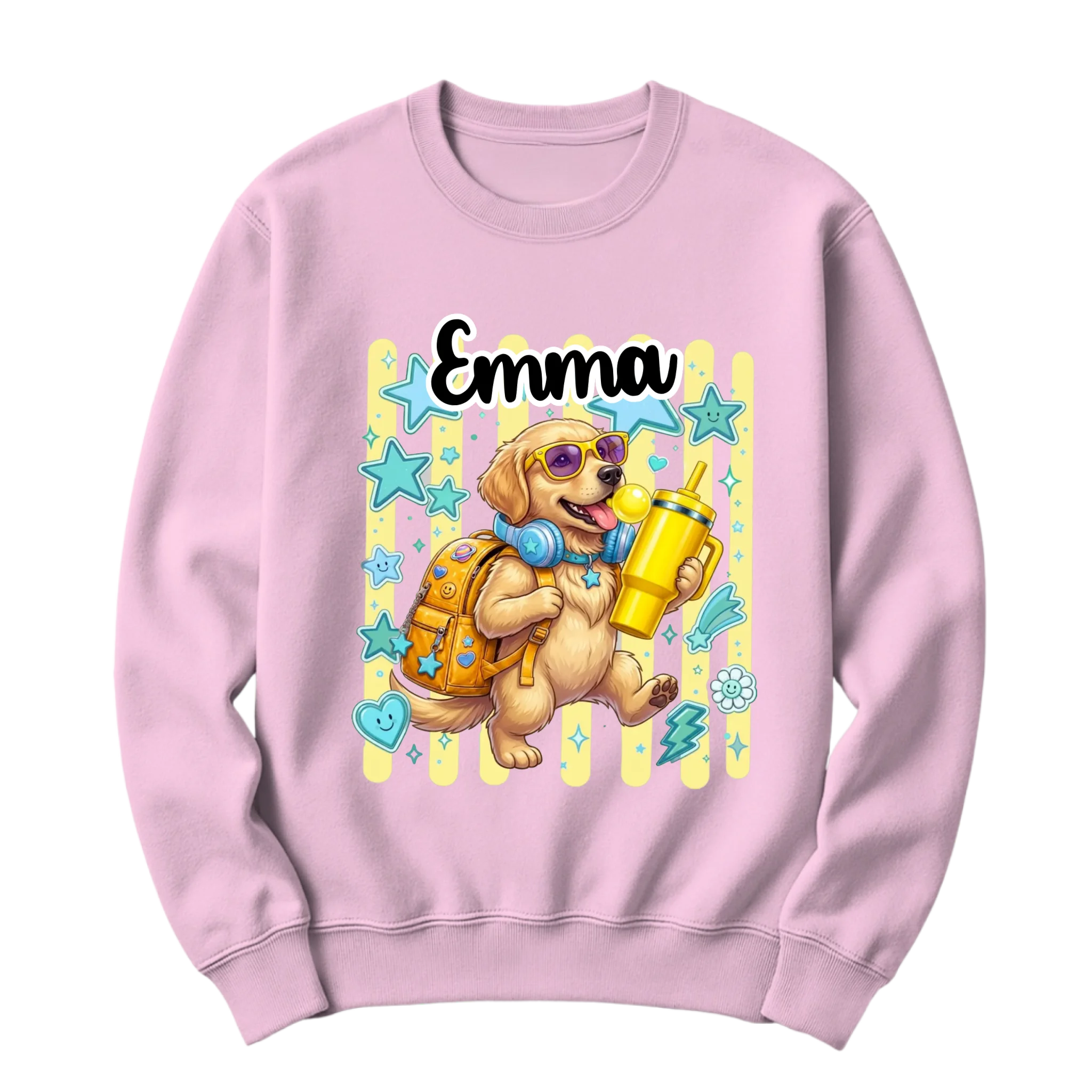 crewneck blanc
