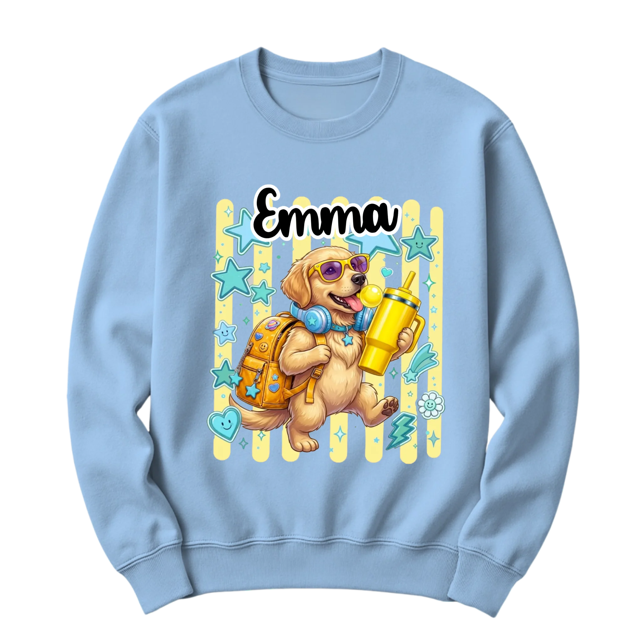 crewneck blanc