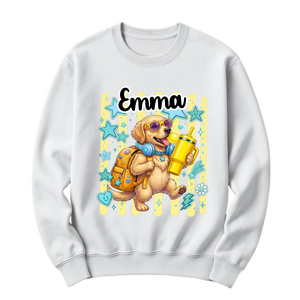 crewneck blanc