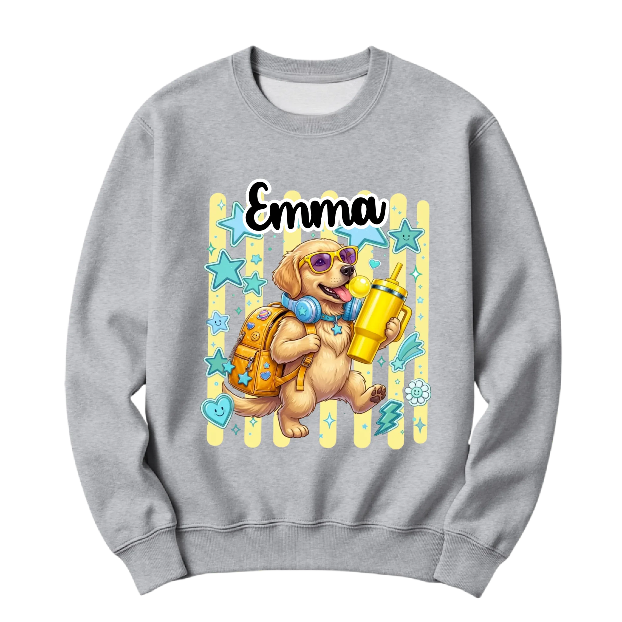 crewneck blanc