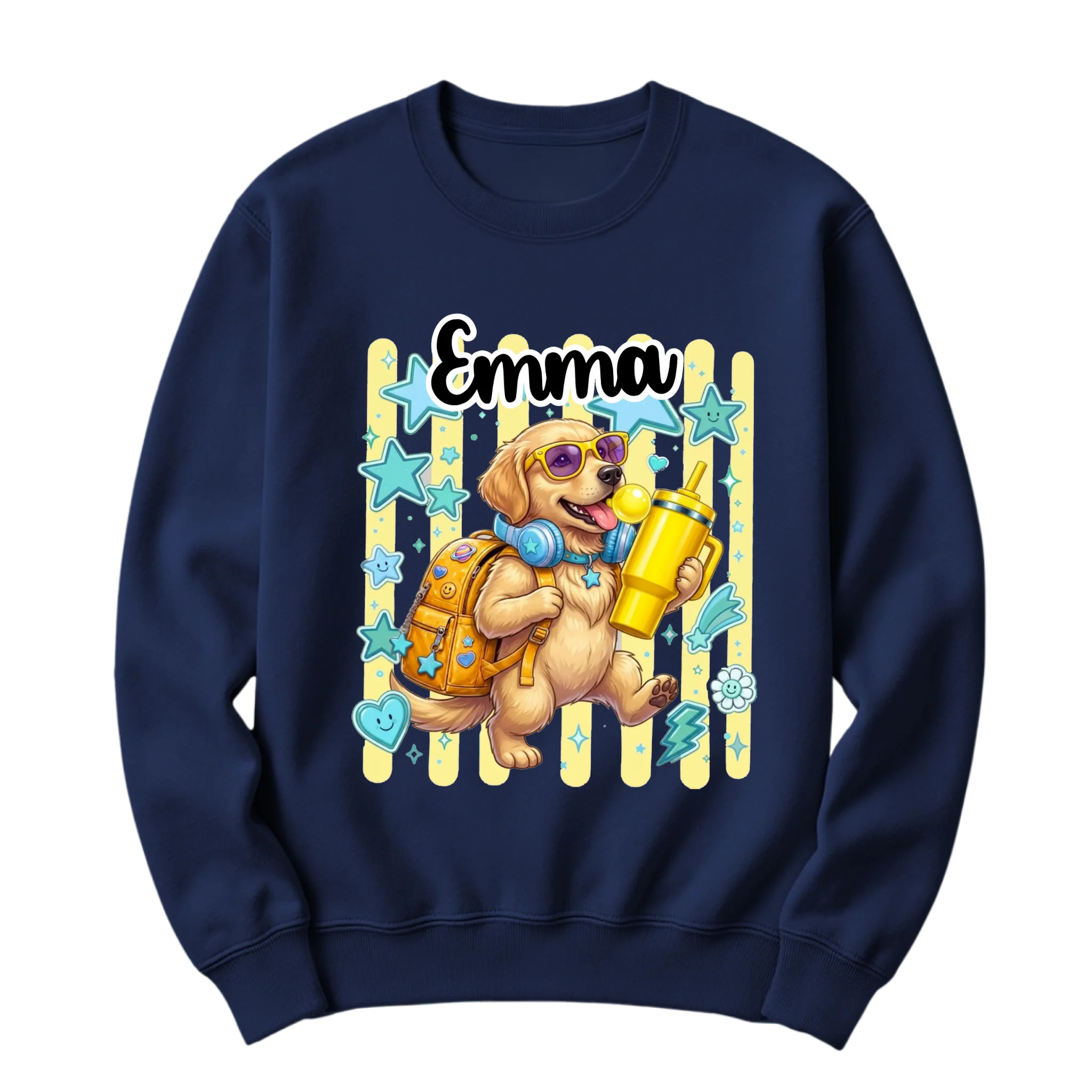 crewneck blanc