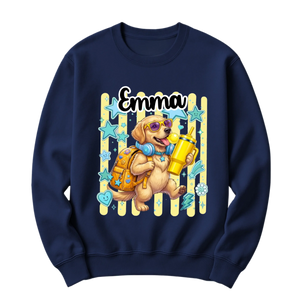crewneck blanc