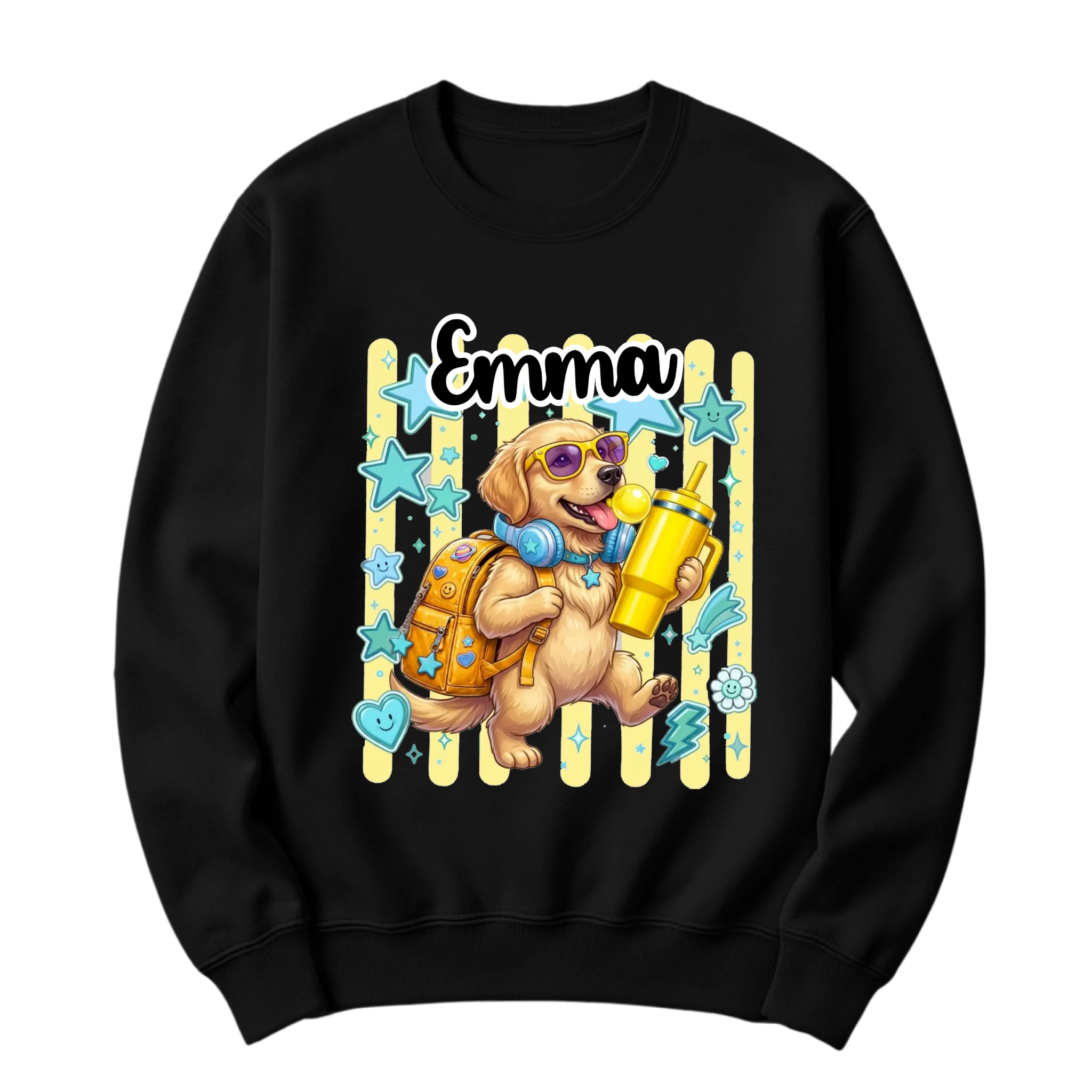 crewneck blanc