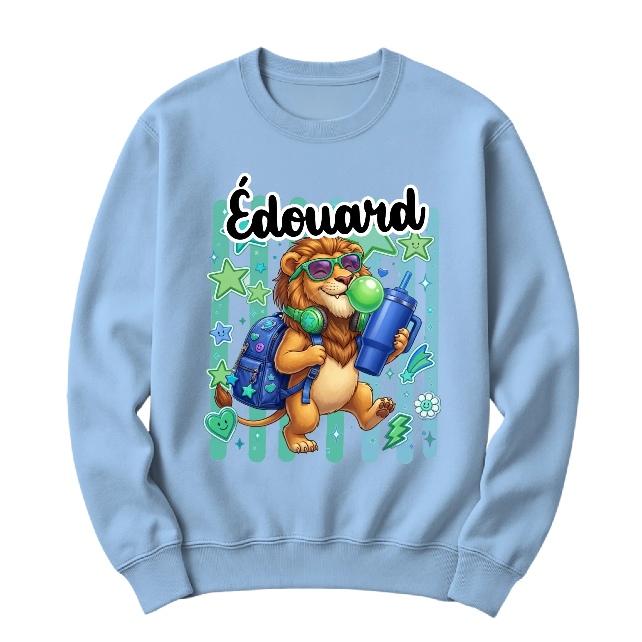 crewneck blanc