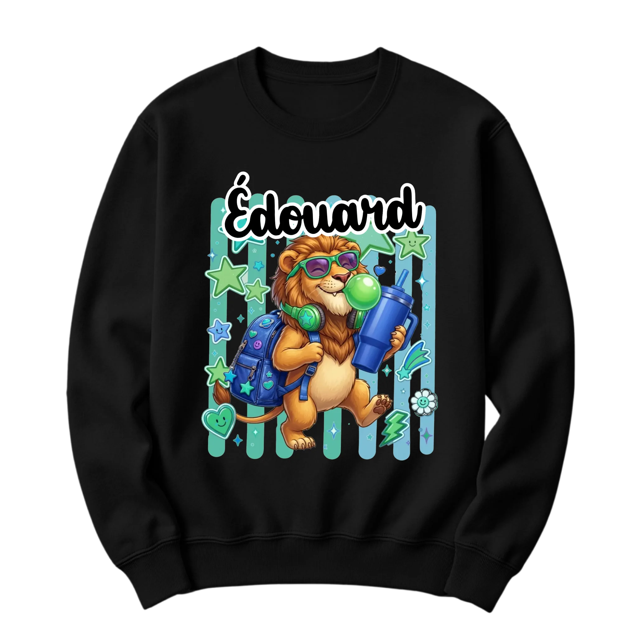 crewneck blanc