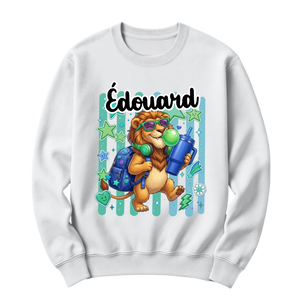 crewneck blanc
