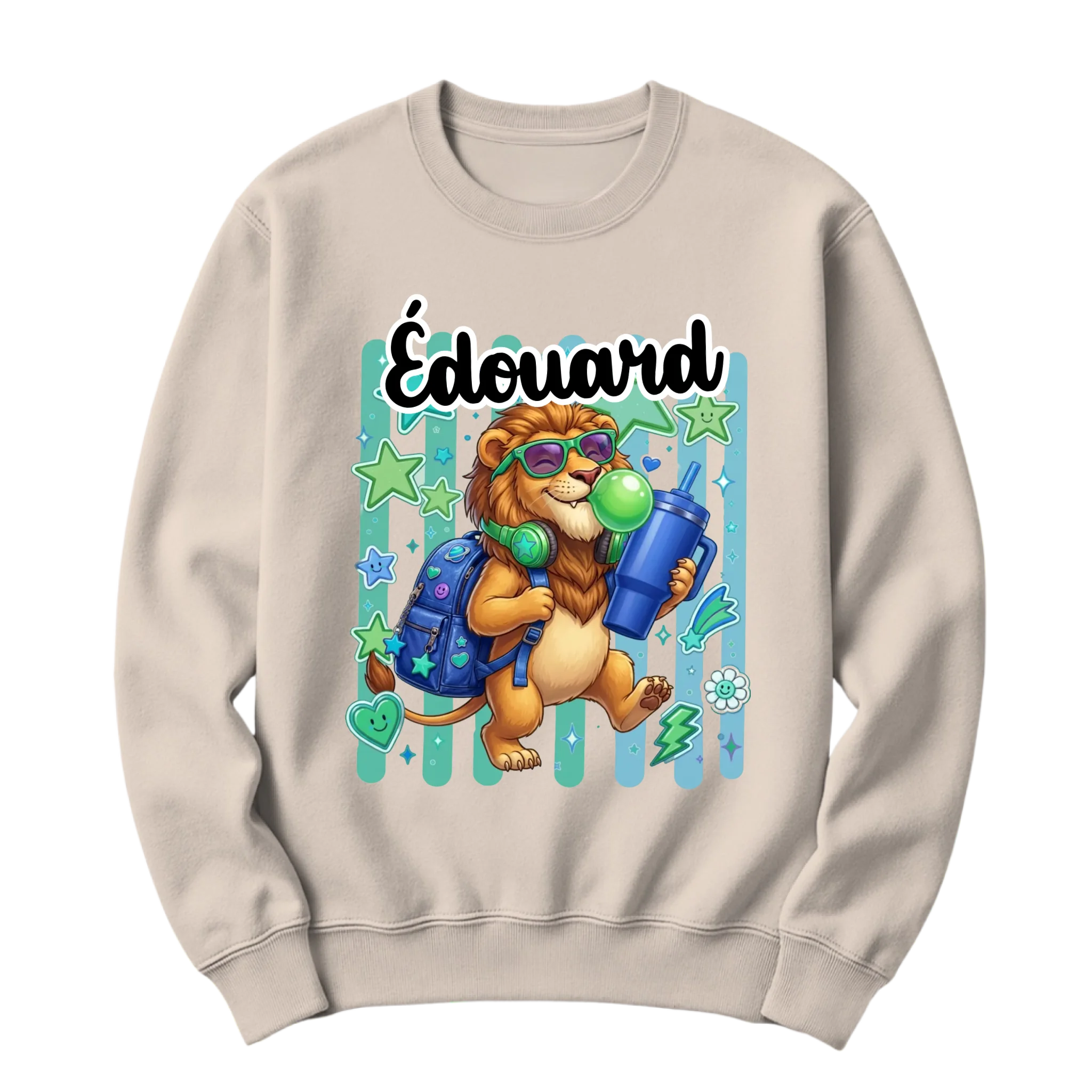 crewneck blanc