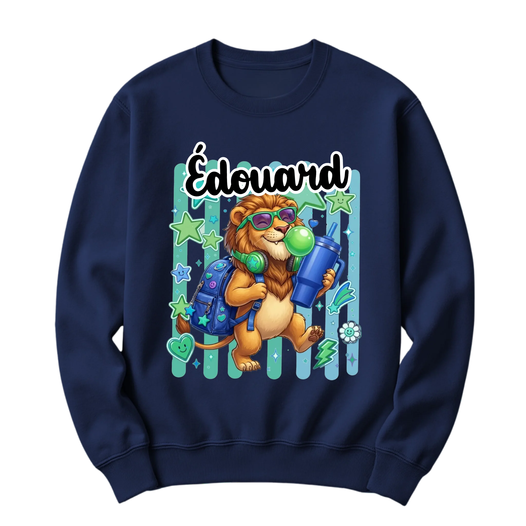 crewneck blanc
