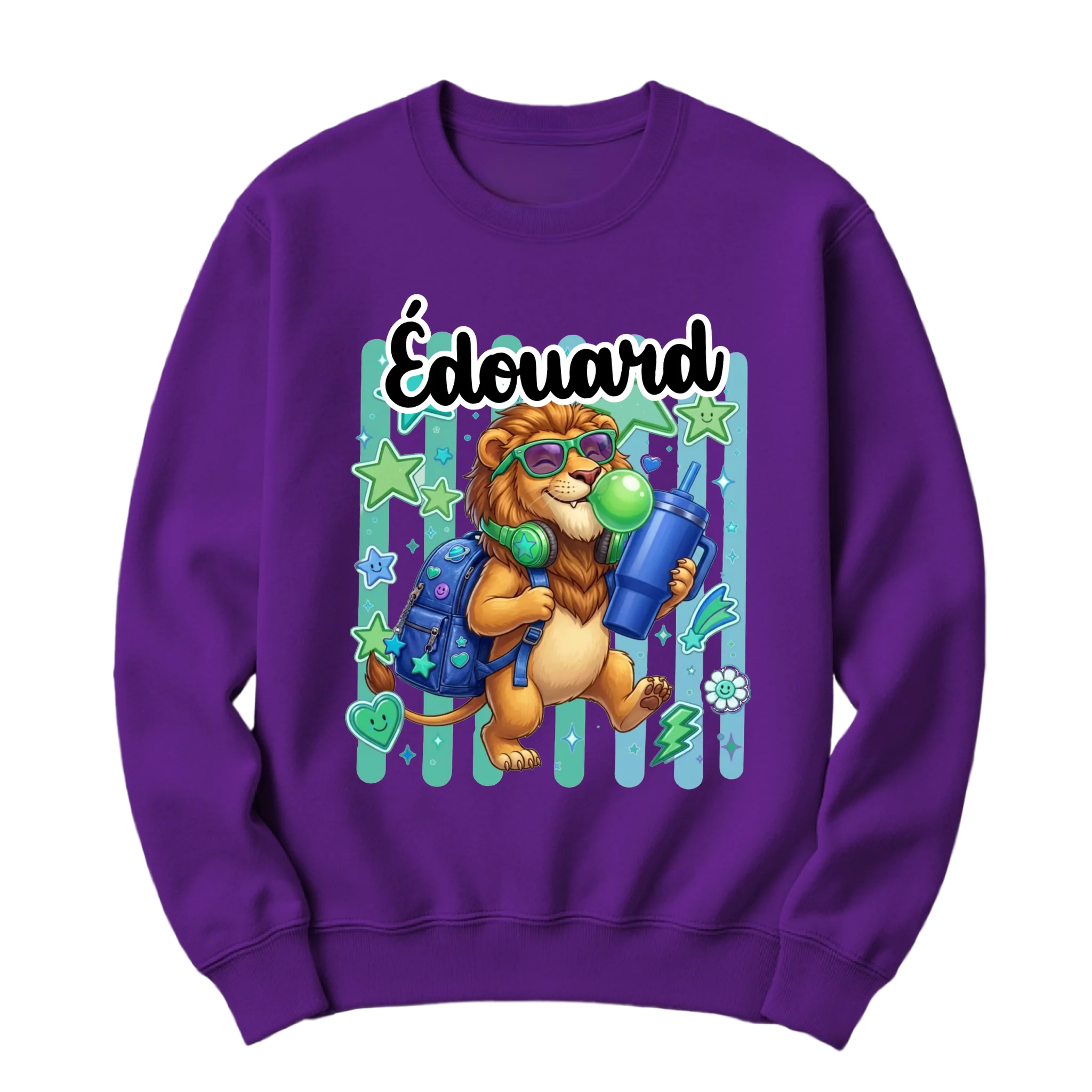 crewneck blanc