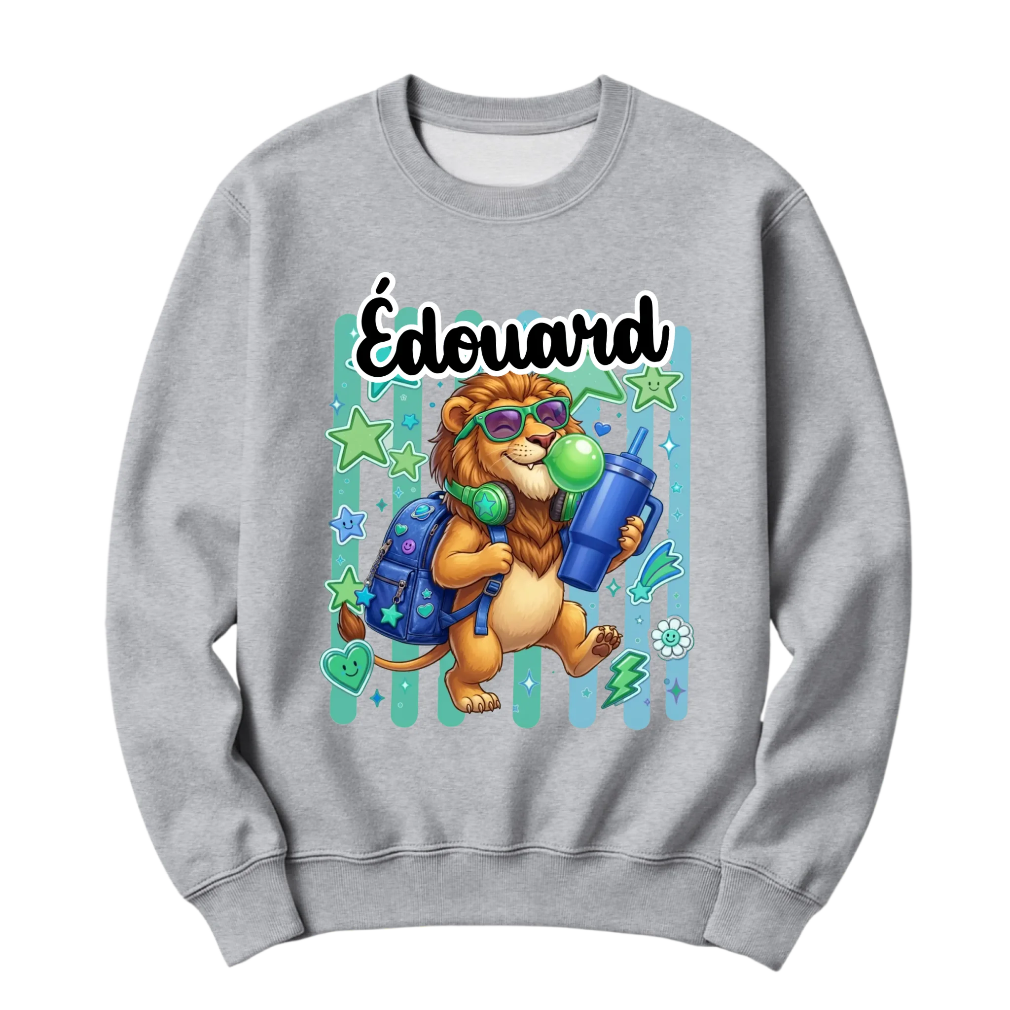 crewneck blanc