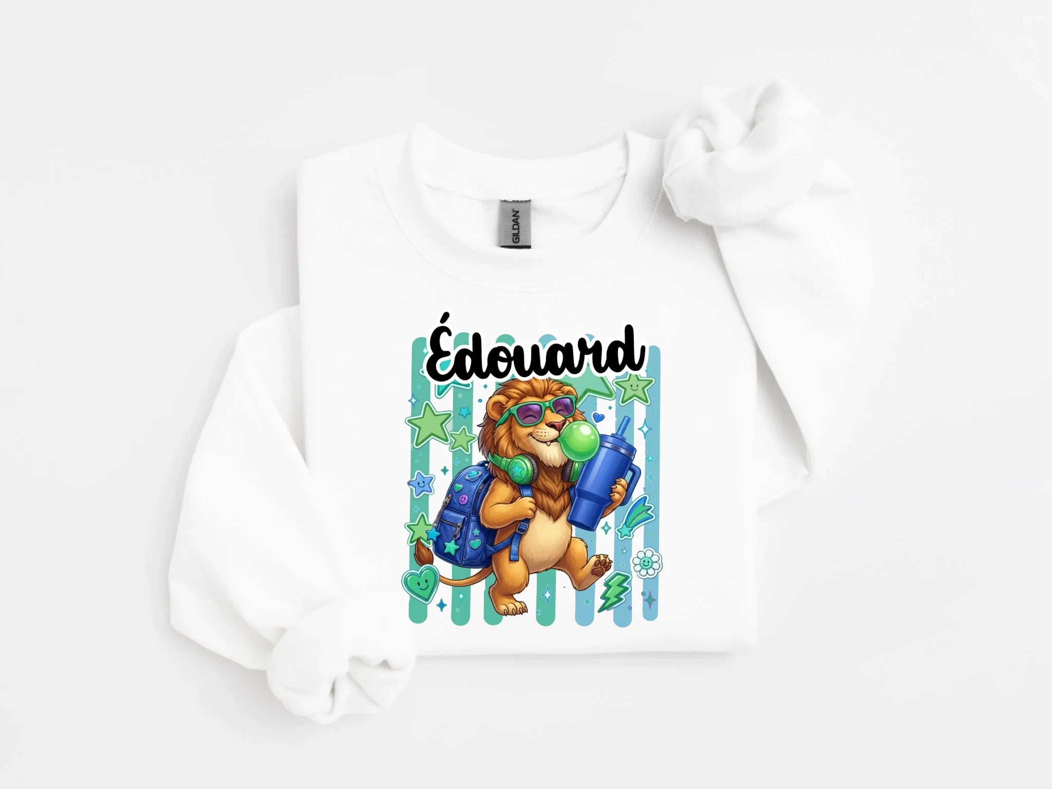 ParadiseMockups_Gildan_18000_FlatLay_Black_WhiteBG_1